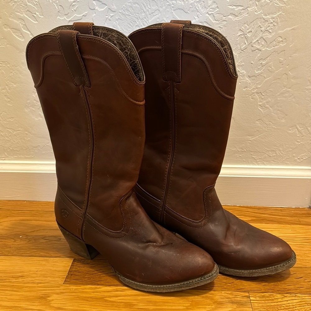 Women's Ariat Bluebell Style 10015341‎ Brown Leather Western Boots US Size 9.5 B